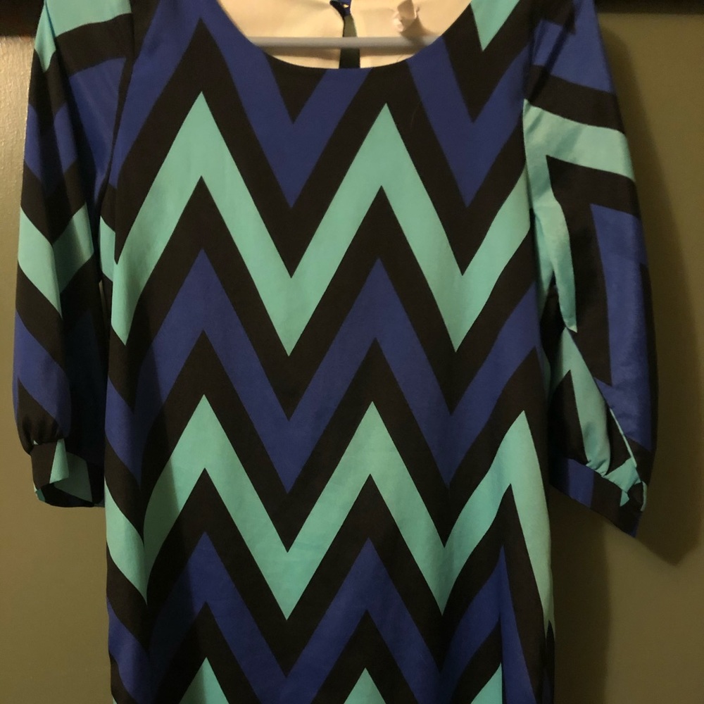 Namu 3/4 sleeve multicolored blouse